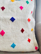 Charger l'image dans la galerie, Housse de coussin berbère à motif losange